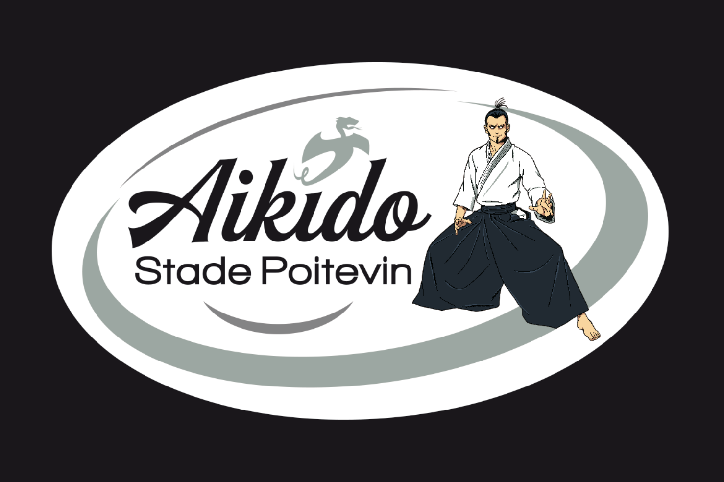 Logo : "Stade Poitevin Aïkido"